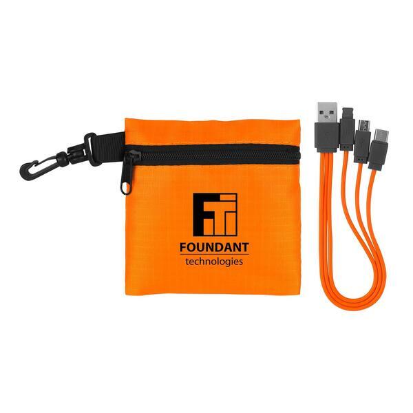 Trendy Type C USB Cable w/ Pouch