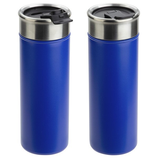 Solari Copper-Lined Powder Coated Insualted Tumbler, 18oz.