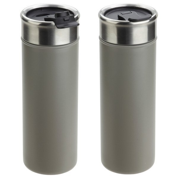 Solari Copper-Lined Powder Coated Insualted Tumbler, 18oz.
