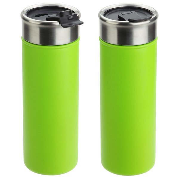 Solari Copper-Lined Powder Coated Insualted Tumbler, 18oz.