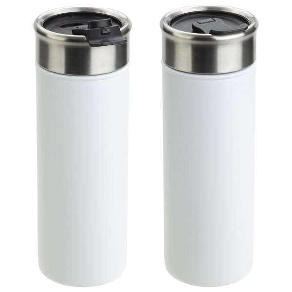 Solari Copper-Lined Powder Coated Insualted Tumbler, 18oz.