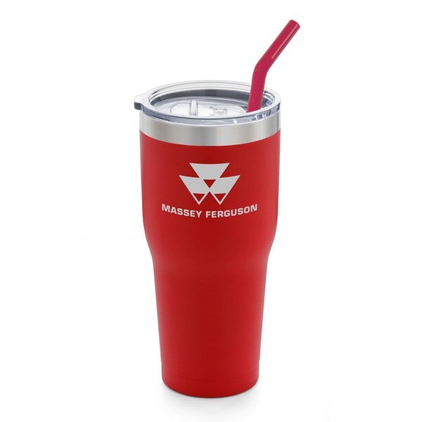 Basecamp® K2 Vacuum Insulated Tumbler w/ Stainless Steel Straw, 30oz.