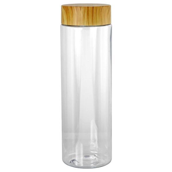 Bamboo Lid Water Bottle, 24oz.