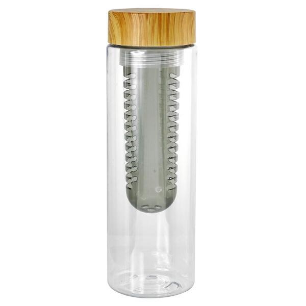 Bamboo Lid Bottle w/ Colorful Infuser, 24oz.