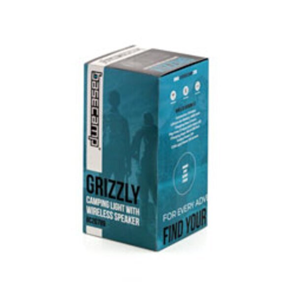 Basecamp® Grizzly Camping Light with Speaker