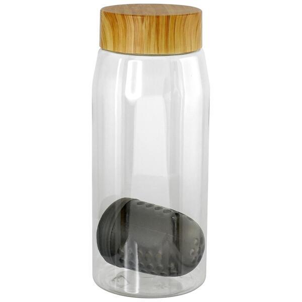Bamboo Lid Bottle w/ Colorful Floating Infuser, 25oz.