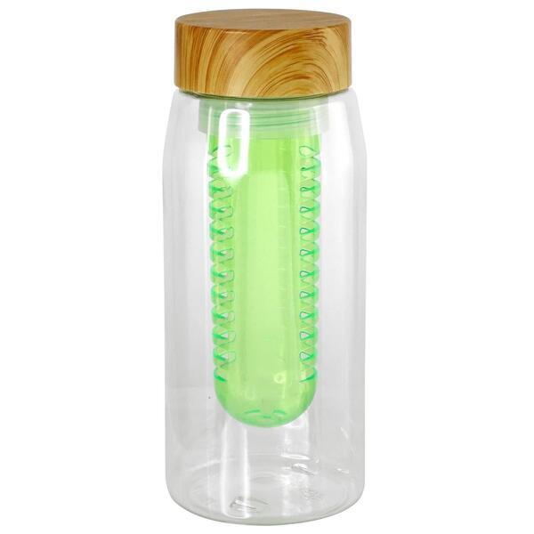 Bamboo Lid Bottle w/ Colorful Infuser, 25oz.
