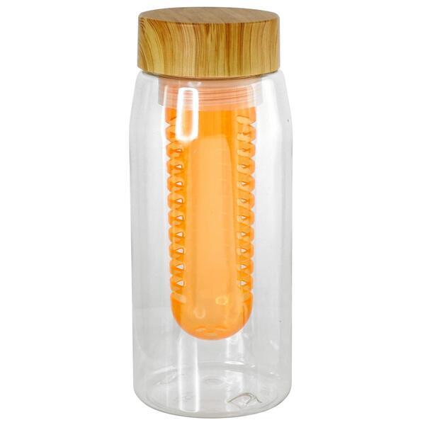 Bamboo Lid Bottle w/ Colorful Infuser, 25oz.