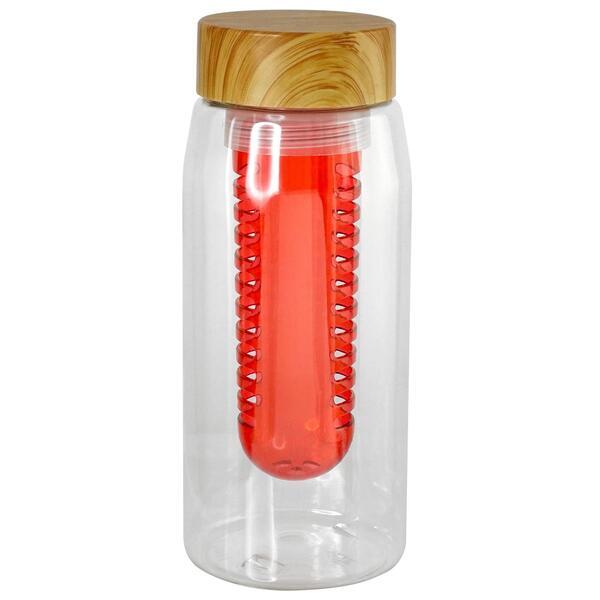 Bamboo Lid Bottle w/ Colorful Infuser, 25oz.