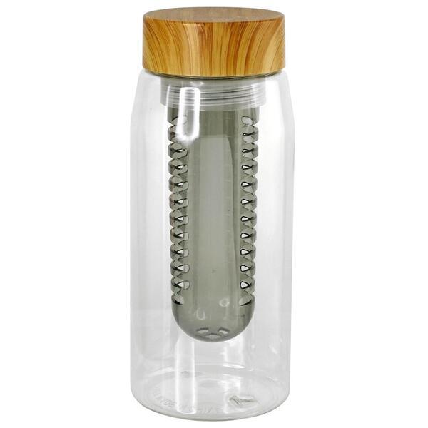 Bamboo Lid Bottle w/ Colorful Infuser, 25oz.