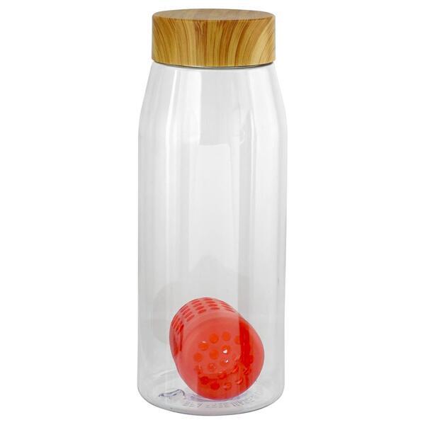 Bamboo Lid Bottle w/ Colorful Floating Infuser, 32oz.