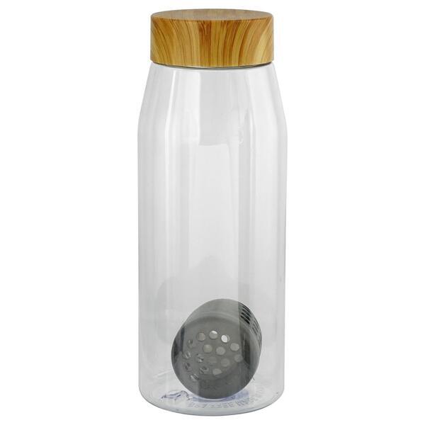 Bamboo Lid Bottle w/ Colorful Floating Infuser, 32oz.