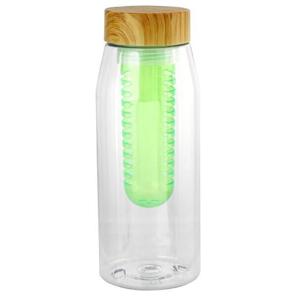 Bamboo Lid Bottle w/ Colorful Infuser, 32oz.