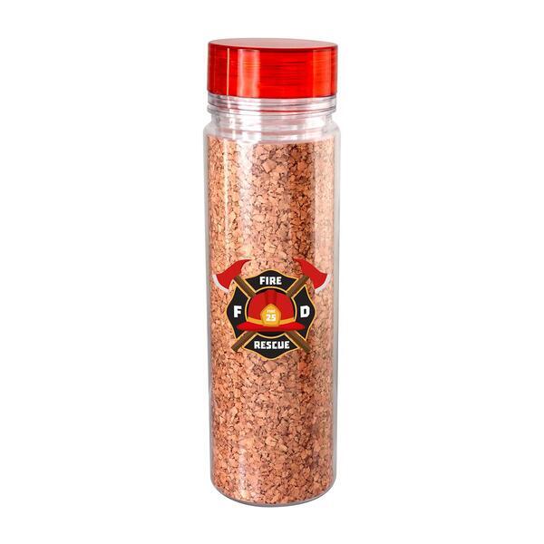 Clear View Insulated Cork Bottle, 18oz.