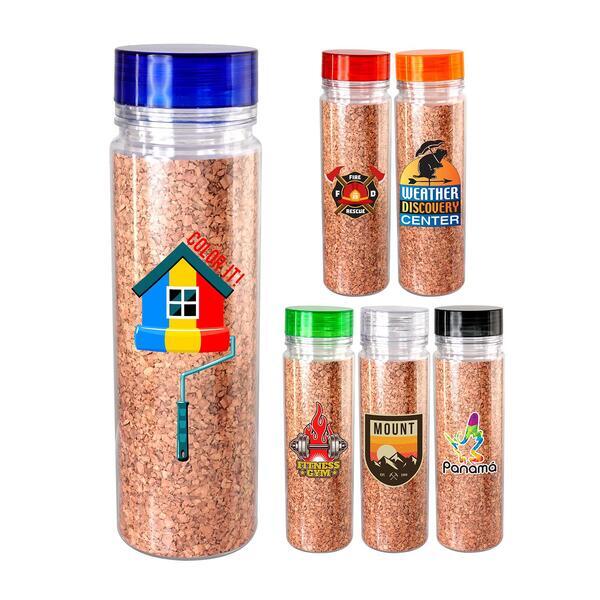 Clear View Insulated Cork Bottle, 18oz.