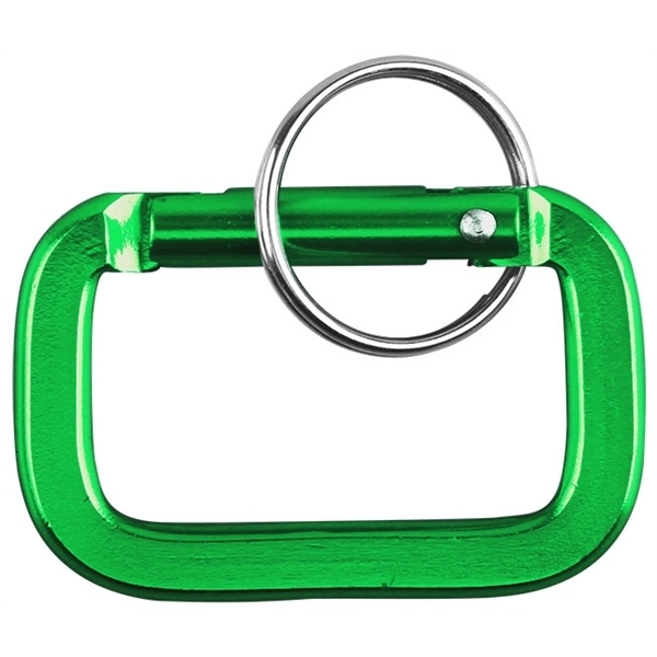 Square Carabiner Key Ring