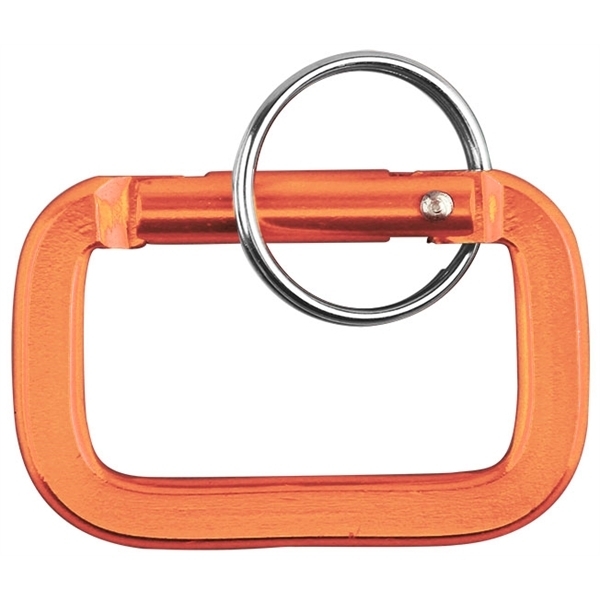Square Carabiner Key Ring