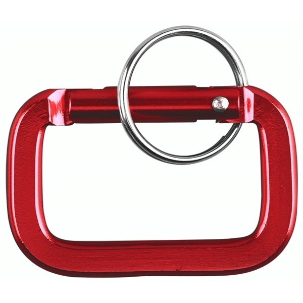 Square Carabiner Key Ring