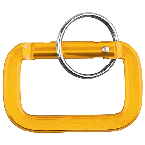 Square Carabiner Key Ring