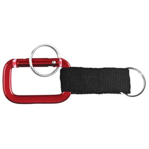 Square Carabiner Strap Key Ring