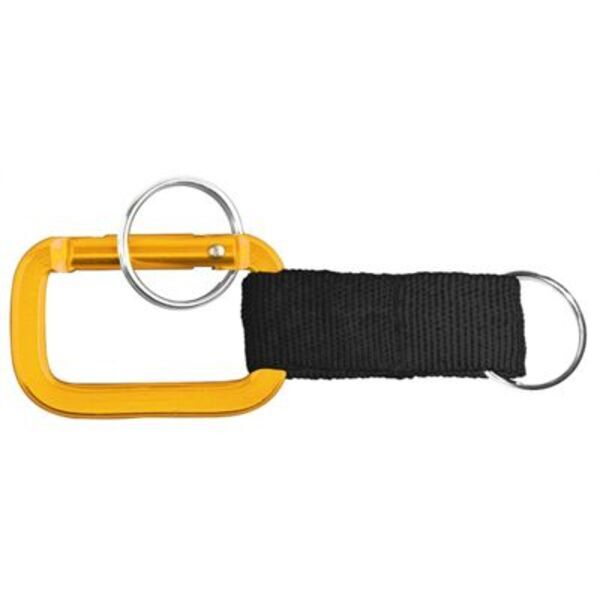 Square Carabiner Strap Key Ring