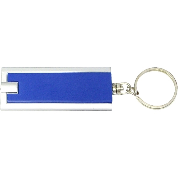 Solid Rectangular LED Key Chain
