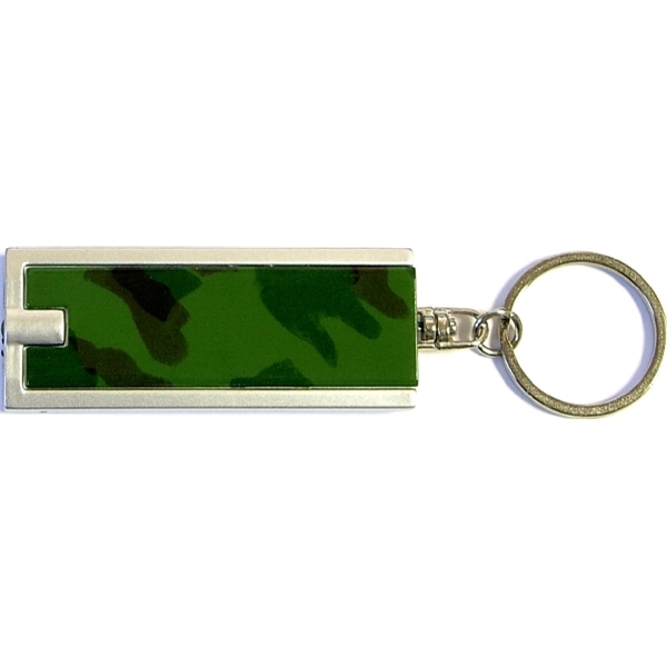 Solid Rectangular LED Key Chain