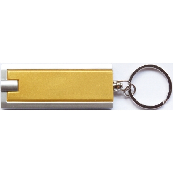 Solid Rectangular LED Key Chain