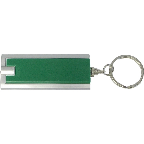 Solid Rectangular LED Key Chain