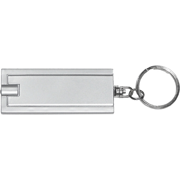 Solid Rectangular LED Key Chain