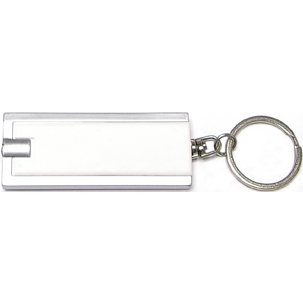 Solid Rectangular LED Key Chain