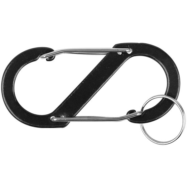 S-Shaped Carabiner Key Ring