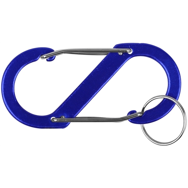 S-Shaped Carabiner Key Ring