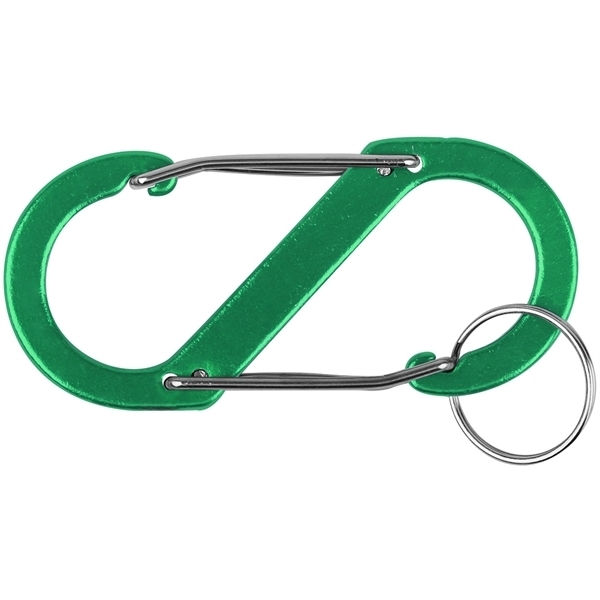 S-Shaped Carabiner Key Ring