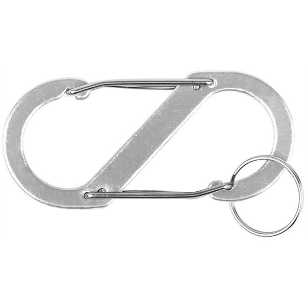 S-Shaped Carabiner Key Ring