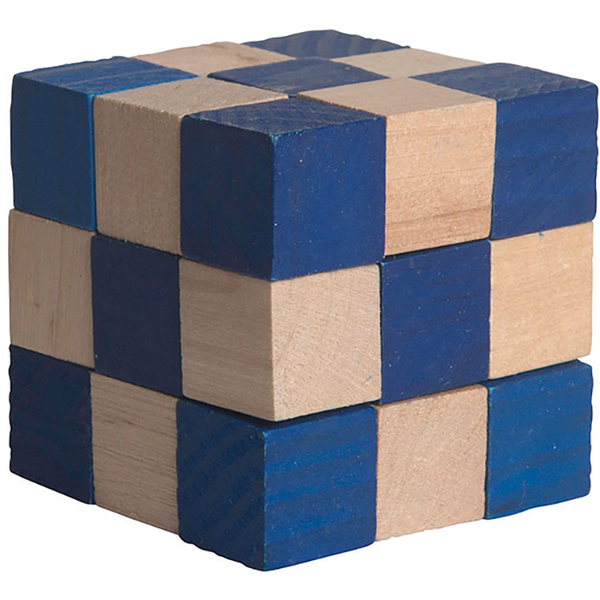 Wood Cube Puzzle