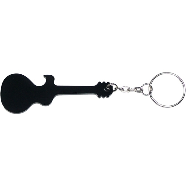 Guitar Aluminum Bottle Opener Key Chain