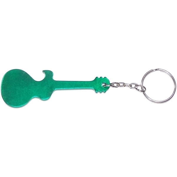 Guitar Aluminum Bottle Opener Key Chain