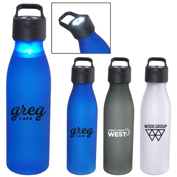 Silhouette Flashlight Water Bottle, 23oz.