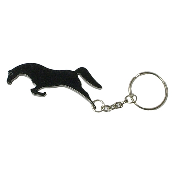 Horse Aluminum Bottle Opener Key Chain