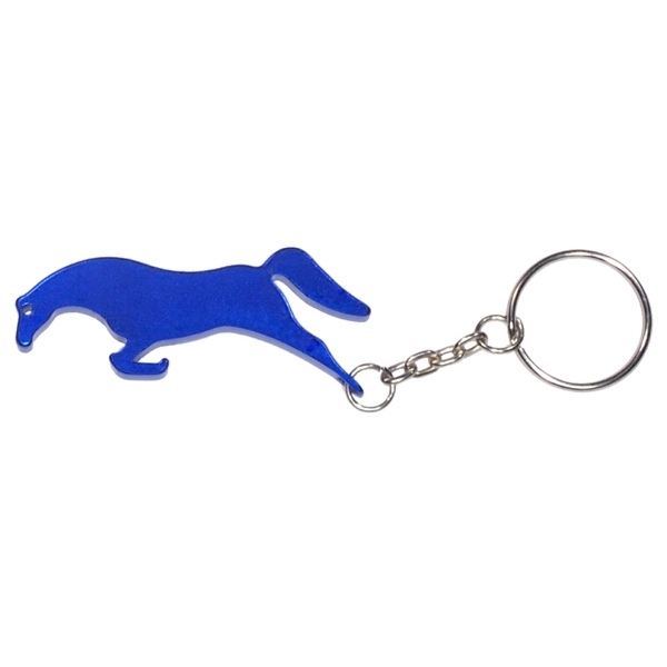 Horse Aluminum Bottle Opener Key Chain