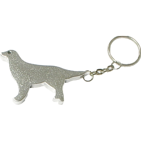 Dog Aluminum Bottle Opener Key Chain