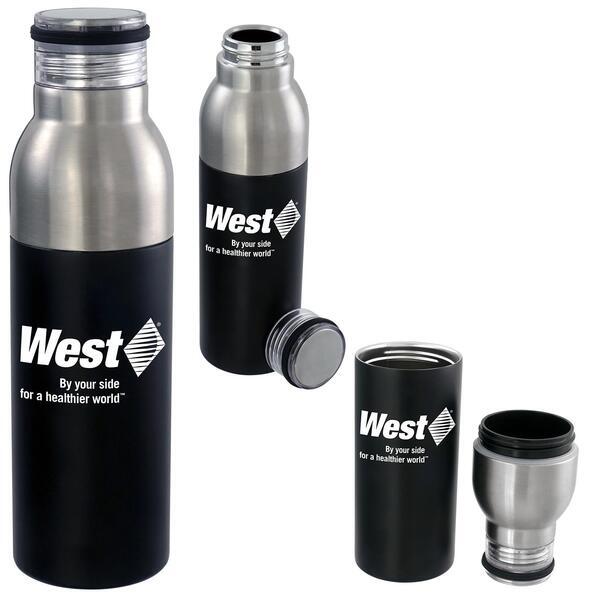 Stainless Tumbler Bottle Combo, 20oz.