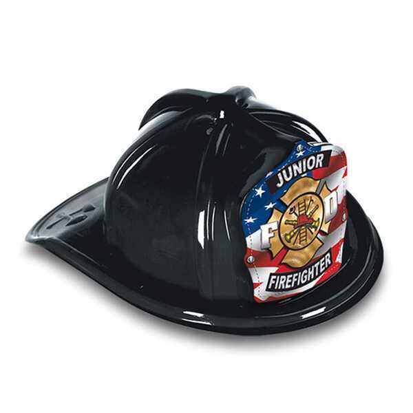 Chief's Choice Kid's Firefighter Hat, Patriotic Maltese Design, Stock