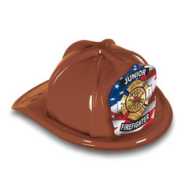 Chief's Choice Kid's Firefighter Hat, Patriotic Maltese Design, Stock