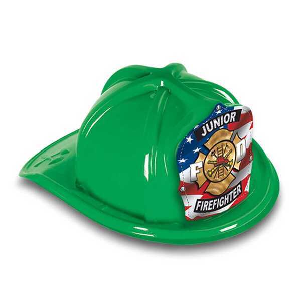 Chief's Choice Kid's Firefighter Hat, Patriotic Maltese Design, Stock