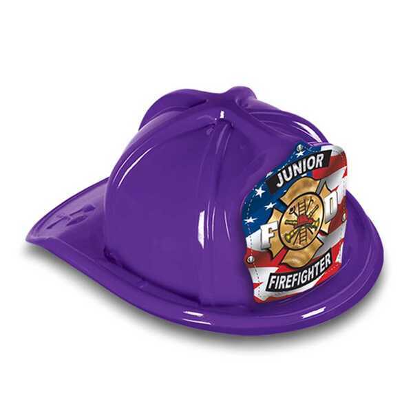 Chief's Choice Kid's Firefighter Hat, Patriotic Maltese Design, Stock