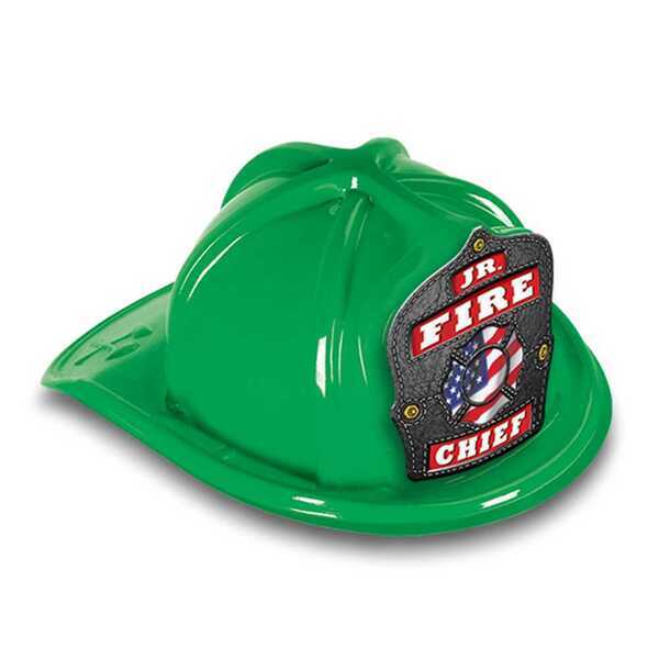 Chief's Choice Kid's Firefighter Hat, Leather Background, Stock