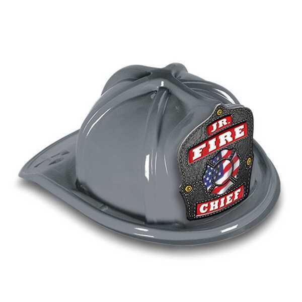 Chief's Choice Kid's Firefighter Hat, Leather Background, Stock