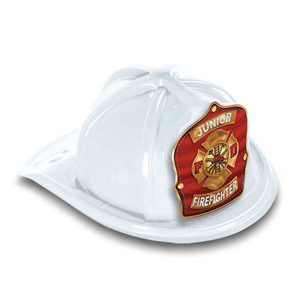 Chief's Choice Kid's Firefighter Hat, Gold Maltese Design, Stock